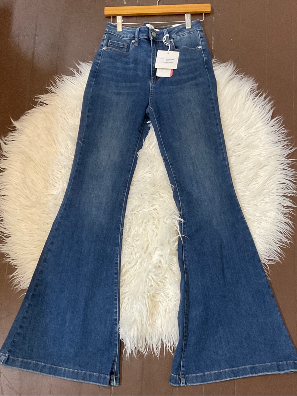 Just Black Indigo Flare Jeans